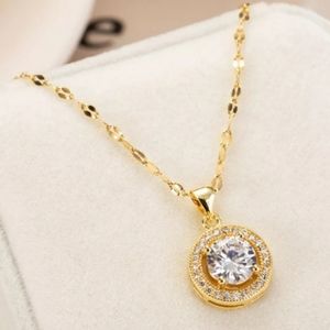 Stainless Steel Fine Jewelry Necklace For Women